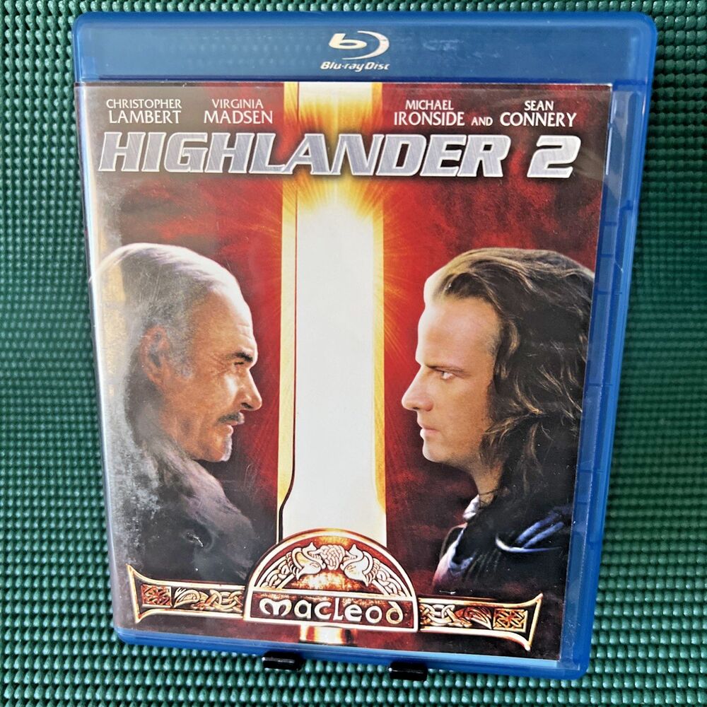 Highlander 2 Thw Quickening [Blu-ray] Sean Connery Christopher Lambert Mulcahy